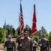Incoming Commander Salutes Brigade Commander