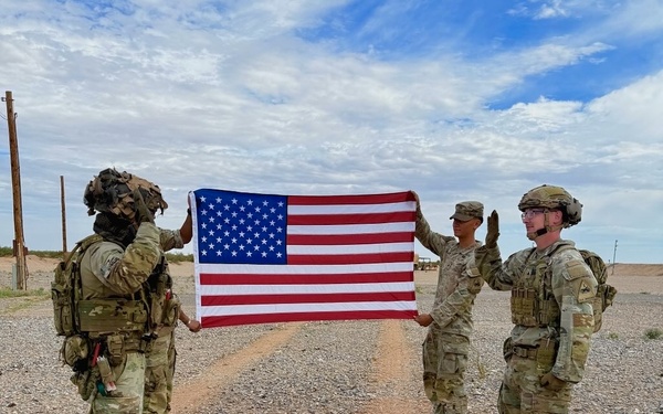 SGT Hiser Reenlistment, 1‑67 AR, 3ABCT