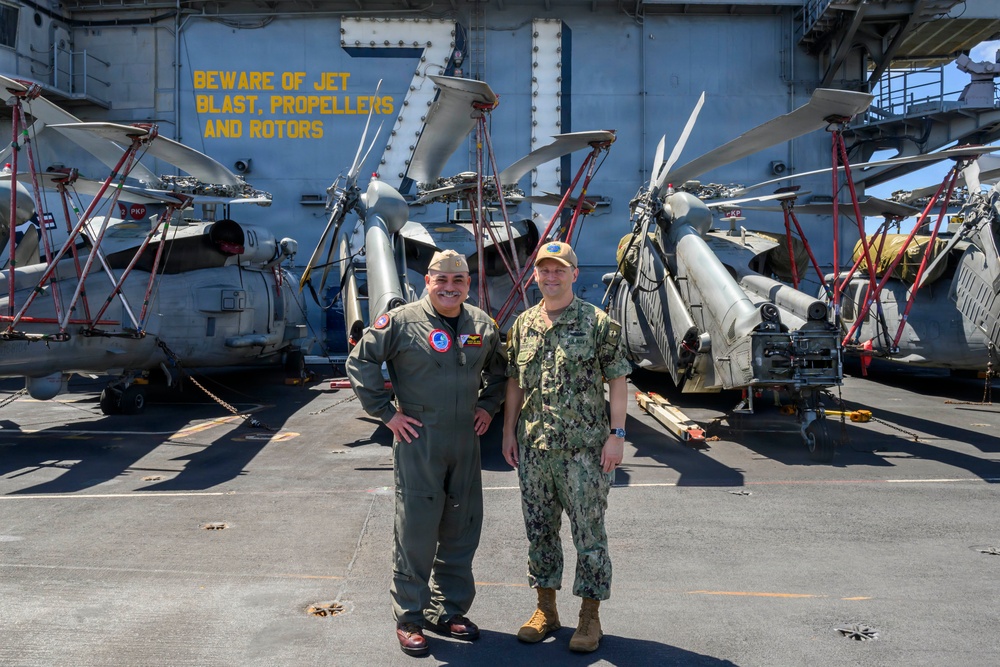 SUBPAC Visits USS Theodore Roosevelt