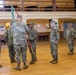 CSM Passes Guidon to Outgoing Commander