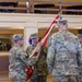 Brigade Commander Passes Guidon to Incoming Commander