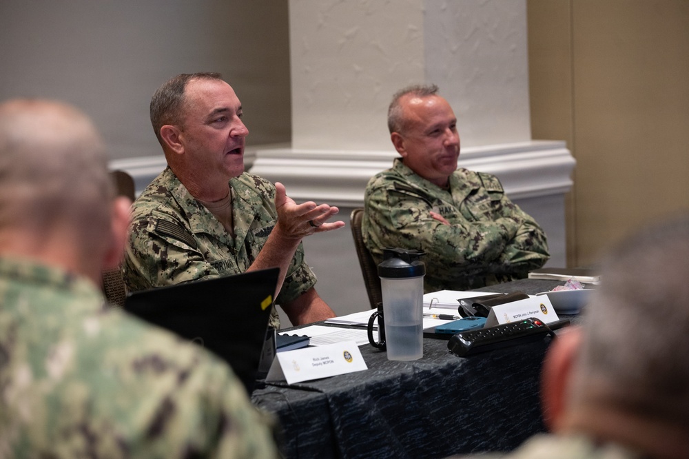 MCPON John Perryman leads CNO-Mandated Enlisted Readiness Council