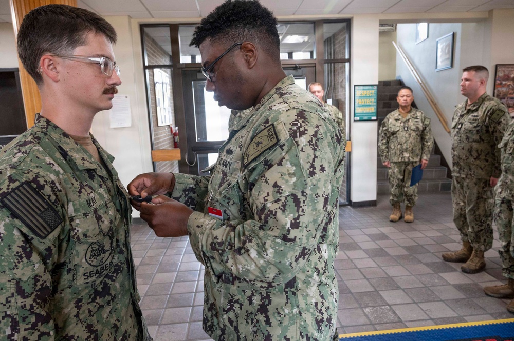 NCBC Sailor Frocked to Second Class