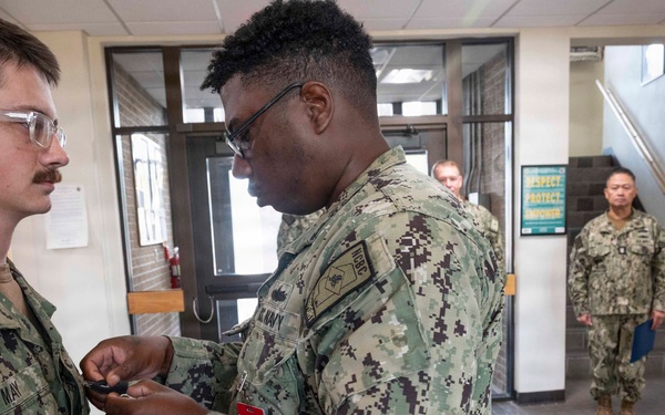 NCBC Sailor Frocked to Second Class