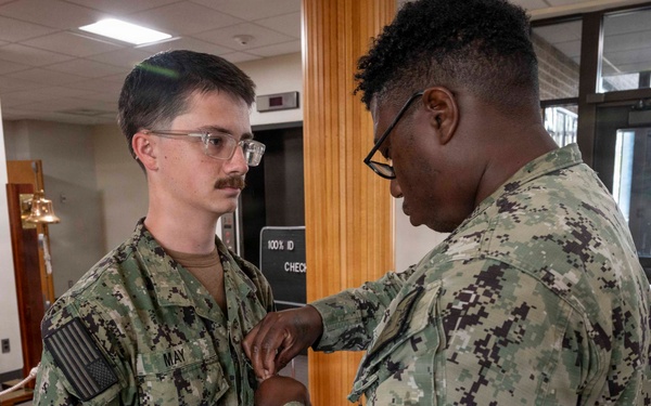 NCBC Sailor Frocked to Second Class