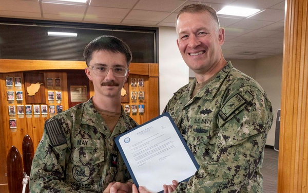 NCBC Sailor Frocked to Second Class