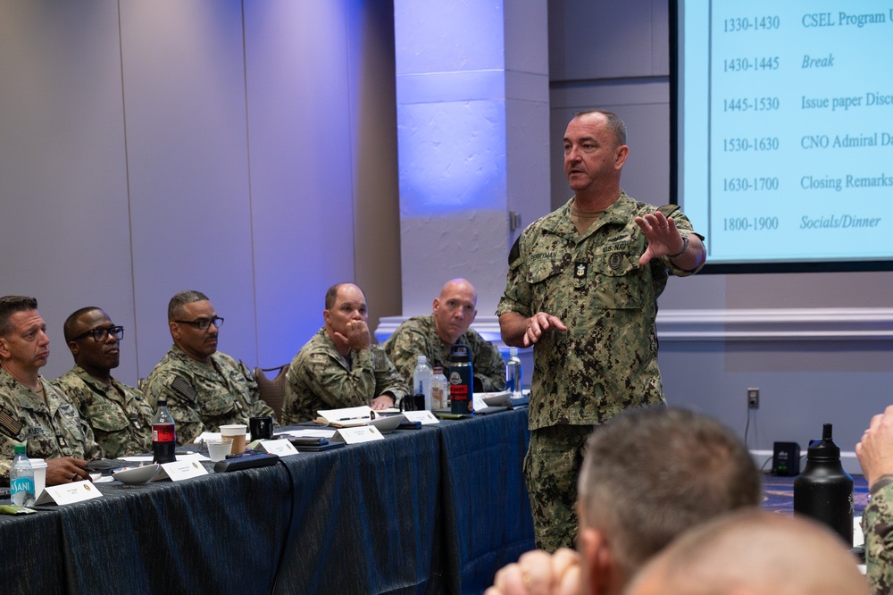 MCPON John Perryman leads CNO-Mandated Enlisted Readiness Council