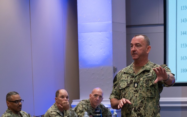 MCPON John Perryman leads CNO-Mandated Enlisted Readiness Council