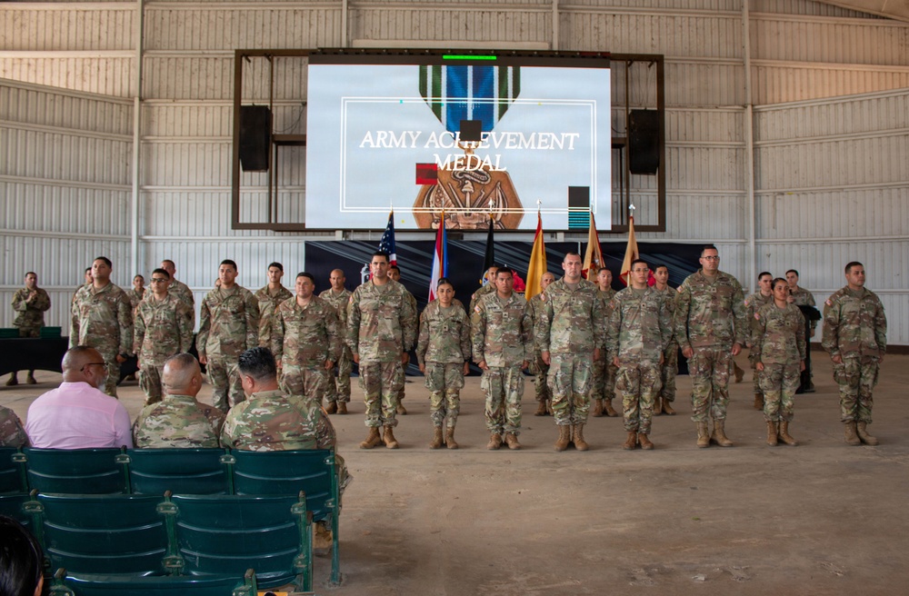 191st RSG Recognizes Soldiers During Annual Training