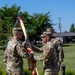Brigade Commander Passes Guidon to Incoming Commander