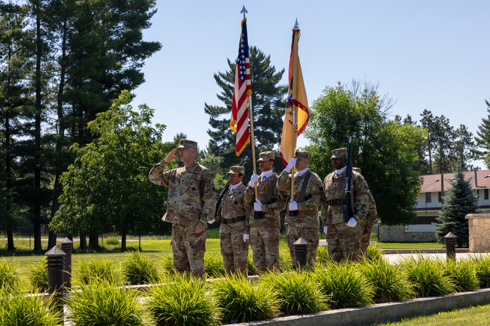 Incoming Commander Takes Charge of Formation