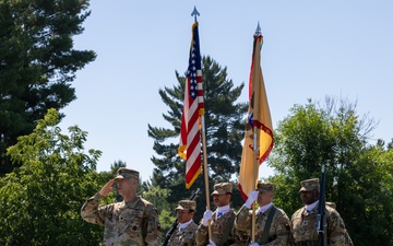 Incoming Commander Takes Charge of Formation