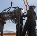 U.S. Marines conduct engine repairs for CH-53 Super Stallions at MCAGCC