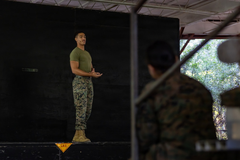 Headquarters and Service Battalion Hosts Chemical Biological Radiological Nuclear Training