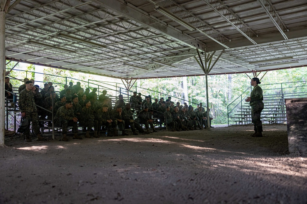 Headquarters and Service Battalion Hosts Chemical Biological Radiological Nuclear Training