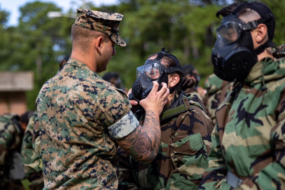 Headquarters and Service Battalion Hosts Chemical Biological Radiological Nuclear Training