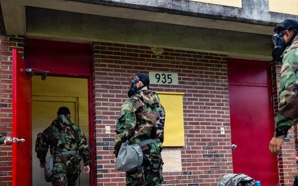 Headquarters and Service Battalion Hosts Chemical Biological Radiological Nuclear Training