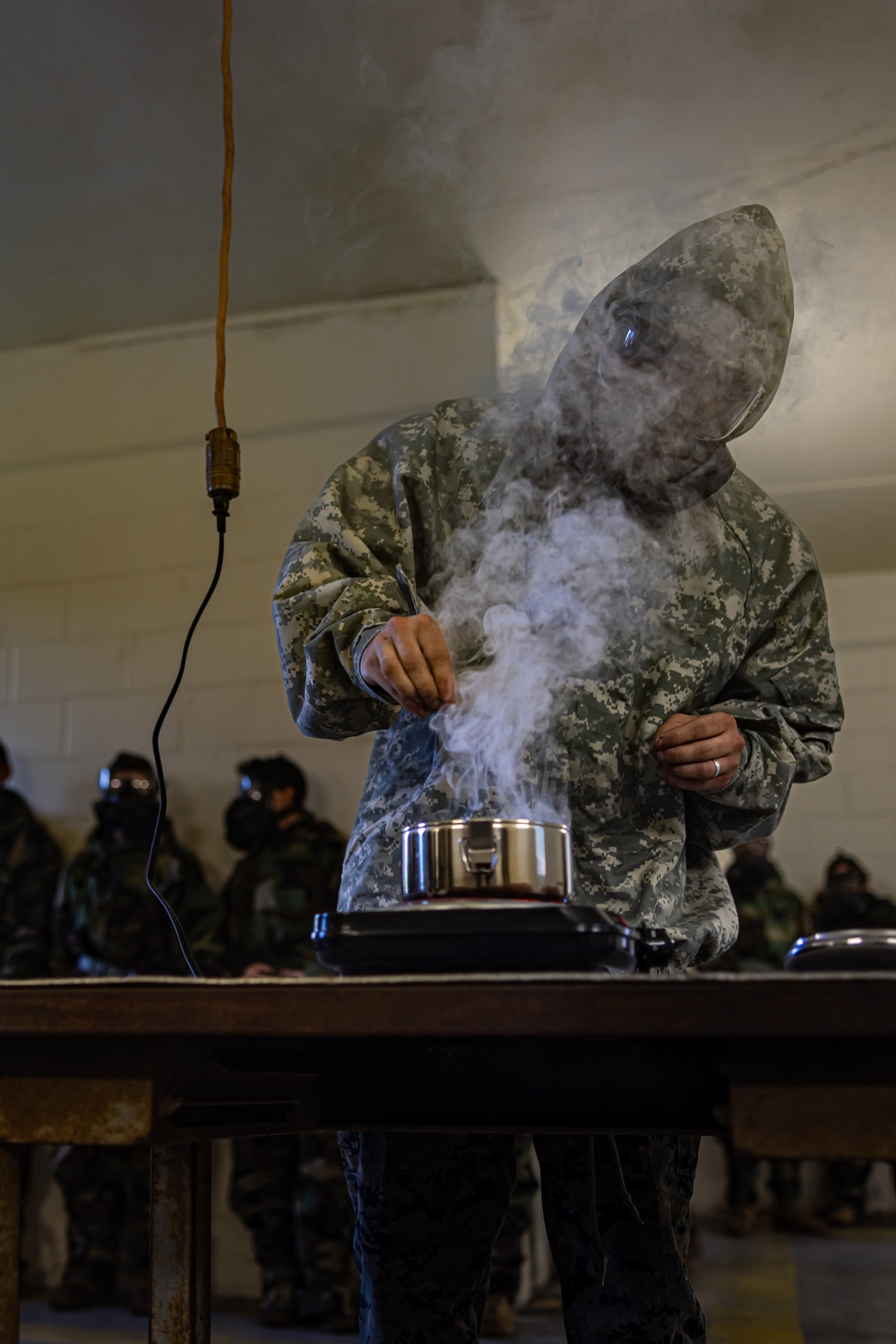 Headquarters and Service Battalion Hosts Chemical Biological Radiological Nuclear Training