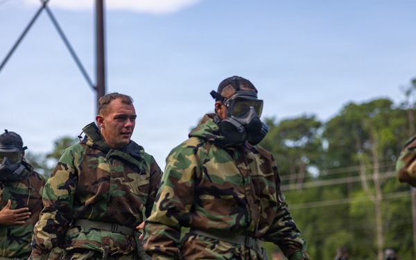 Headquarters and Service Battalion Hosts Chemical Biological Radiological Nuclear Training