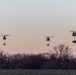 Chinooks Airlift Vehicles during Air Assault