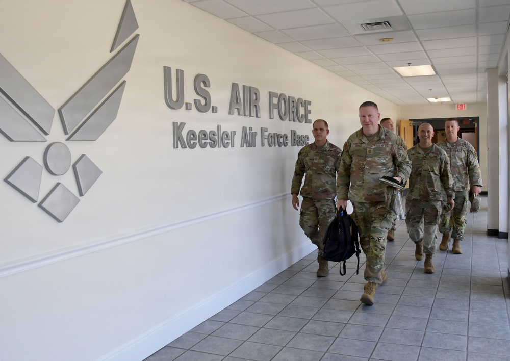 AETC Command Chief immerses in 81st TRW’s enlisted development pipeline