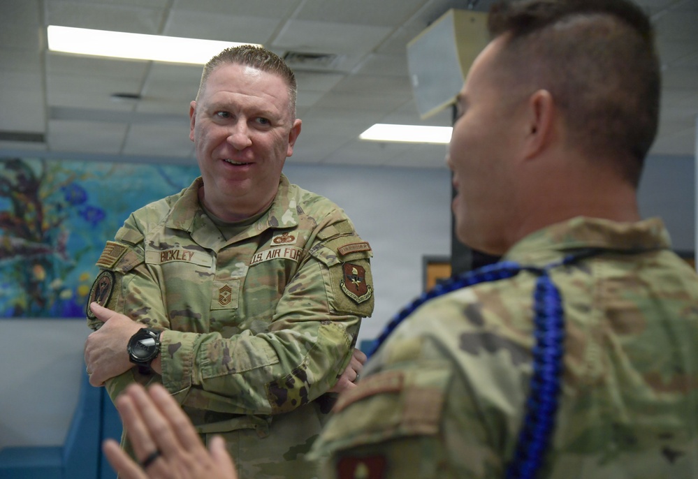 AETC Command Chief immerses in 81st TRW’s enlisted development pipeline