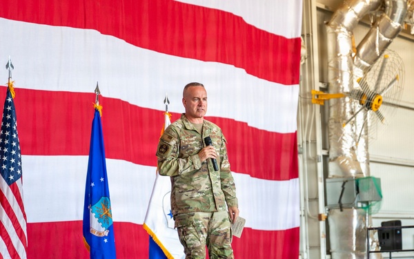 CMSAF Wolfe Visits Beale AFB