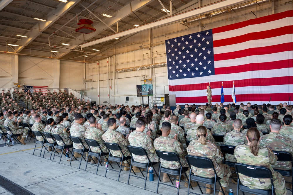 CMSAF Wolfe visits Beale AFB