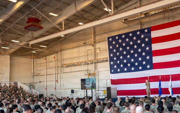 CMSAF Wolfe visits Beale AFB