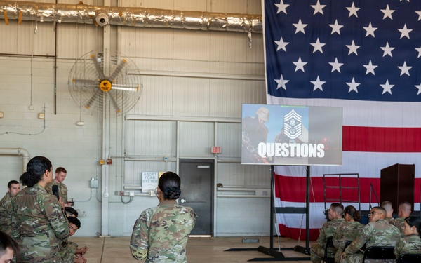 CMSAF Wolfe visits Beale AFB