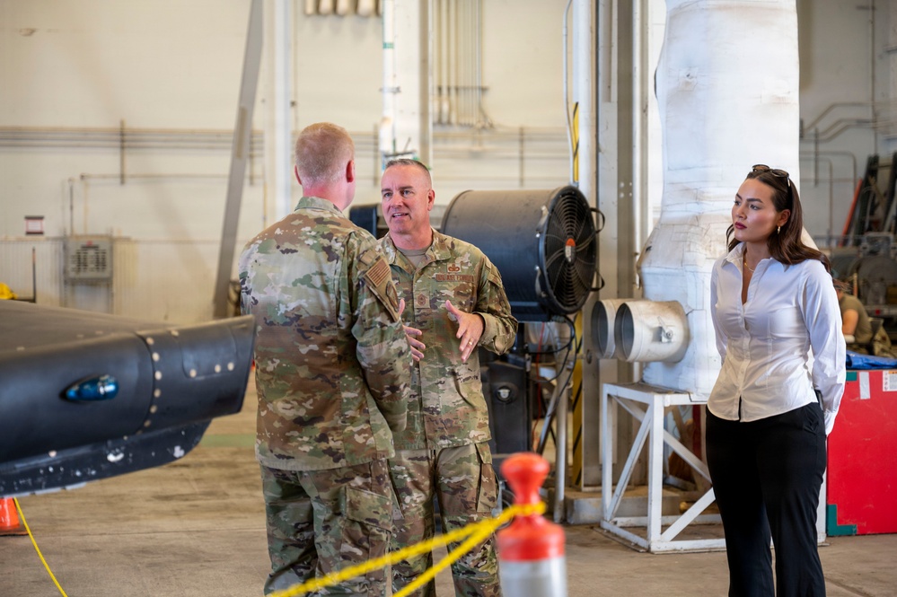 CMSAF Wolfe visits Beale AFB