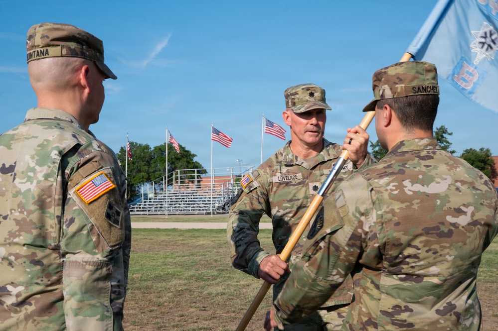 Bravo Company, 344th MI BN 2026 change of command