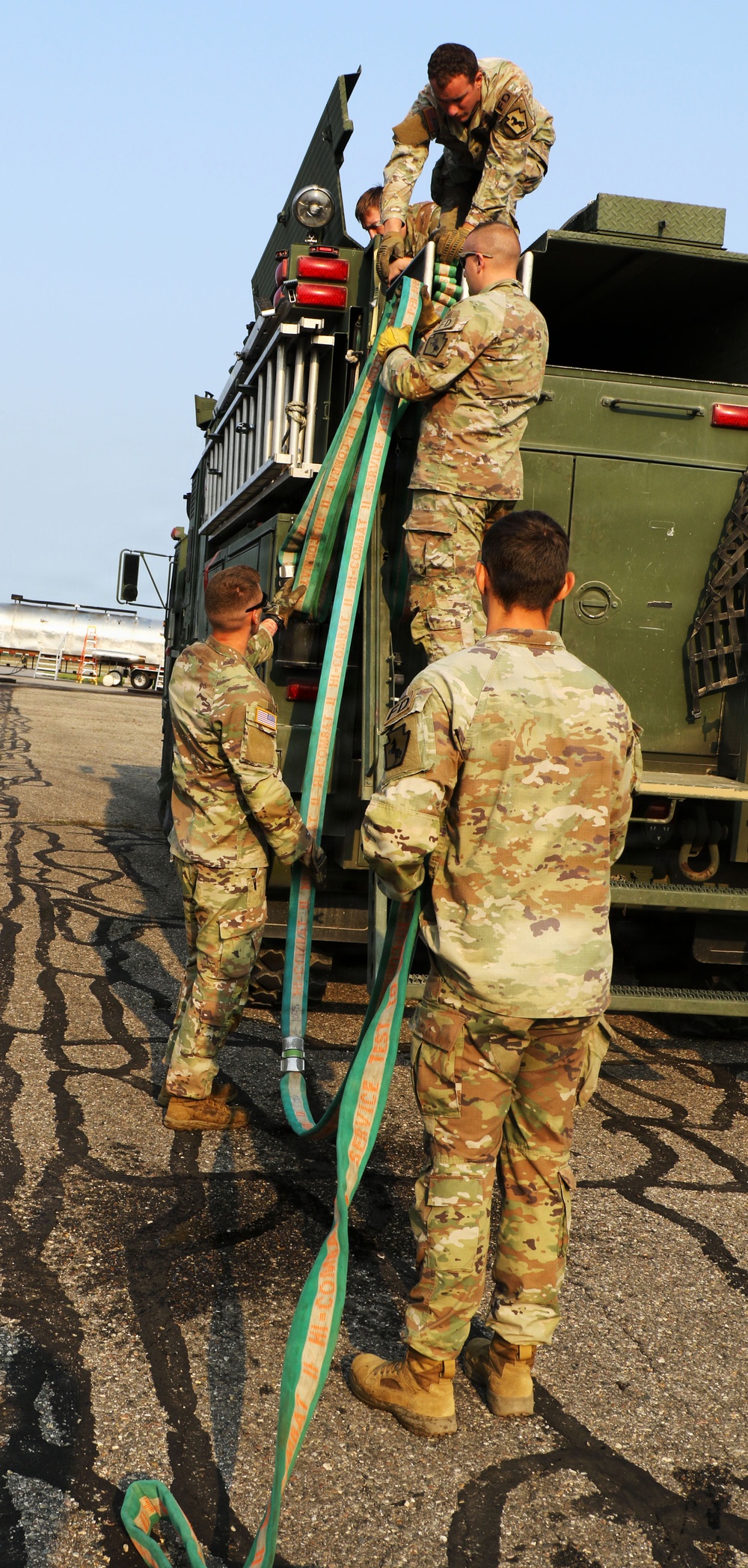 Pennsylvania Guard Firefighters Train for Aircraft Emergencies at Northern Strike 26-2