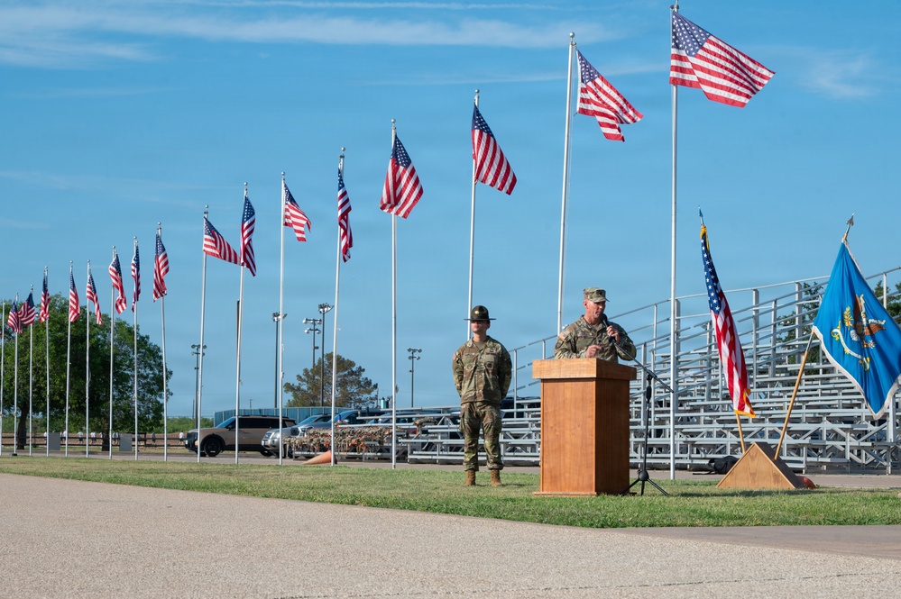 Bravo Company, 344th MI BN 2026 change of command