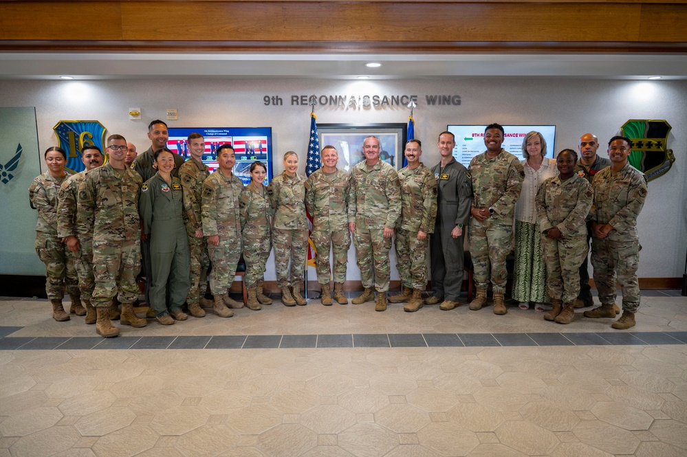 CMSAF Wolfe visits Beale AFB