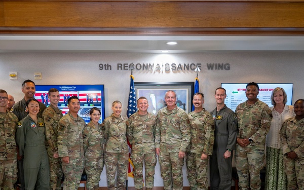 CMSAF Wolfe visits Beale AFB