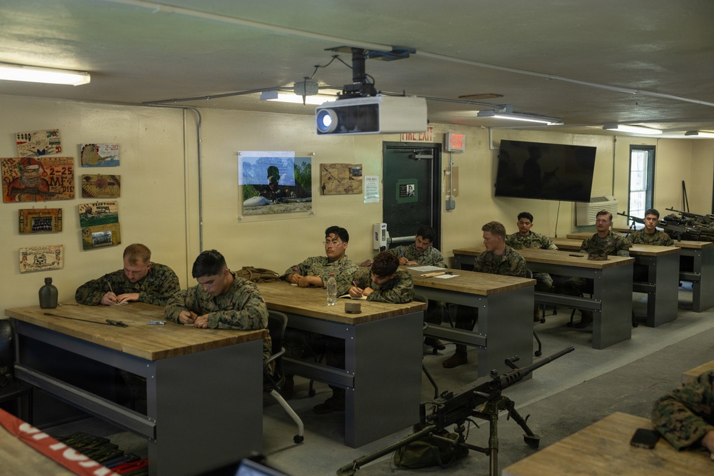 2nd Marine Logistics Group Battle Skills Training School Incidental Machine Gun Operator Course