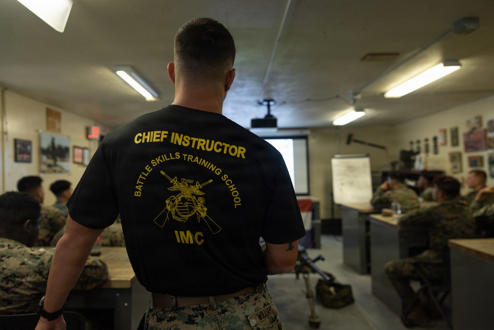 2nd Marine Logistics Group Battle Skills Training School Incidental Machine Gun Operator Course