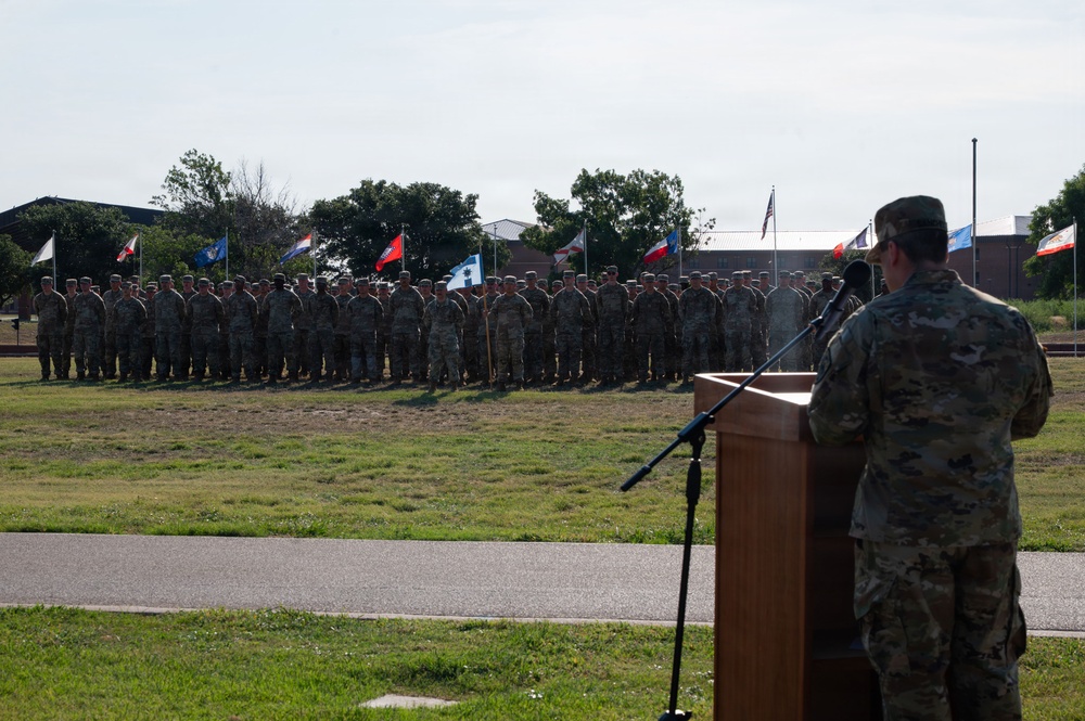 Bravo Company, 344th MI BN 2026 change of command