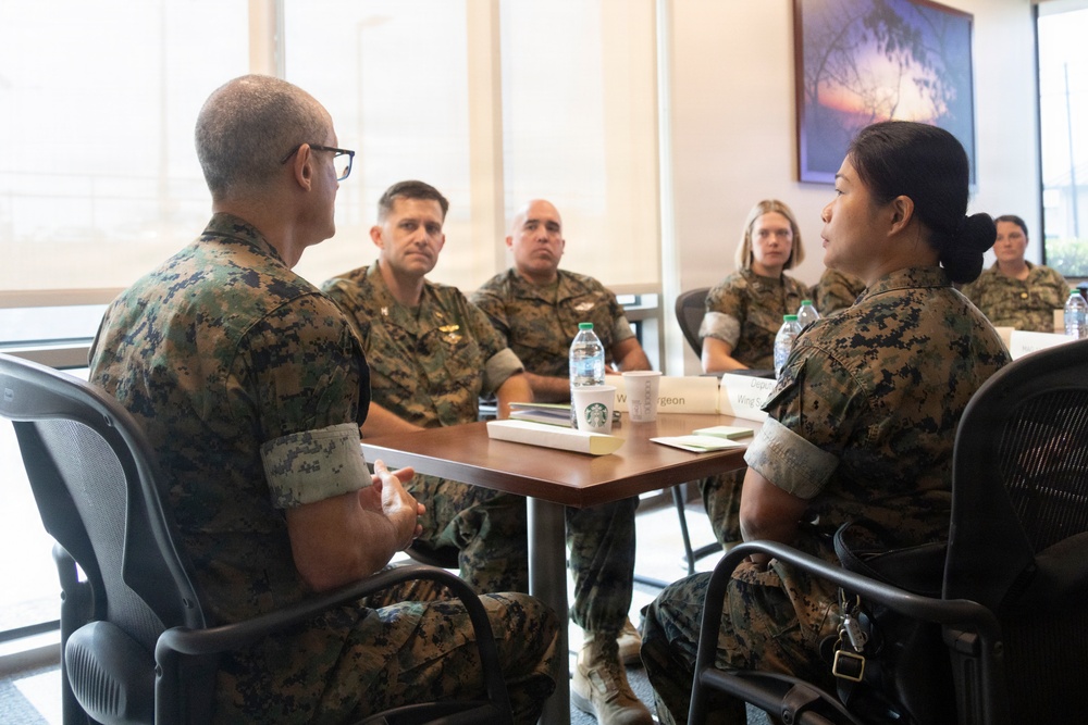 Medical Officer of the Marine Corps visits MCAS Miramar