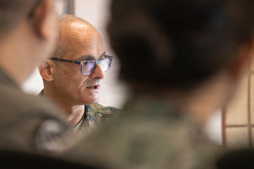 Medical Officer of the Marine Corps visits MCAS Miramar