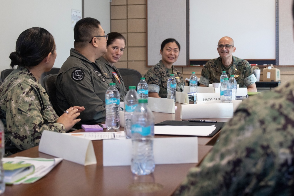 Medical Officer of the Marine Corps visits MCAS Miramar