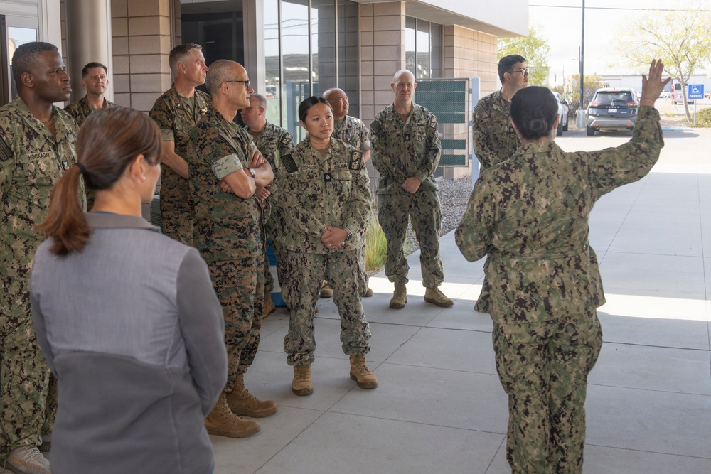 Medical Officer of the Marine Corps visits MCAS Miramar