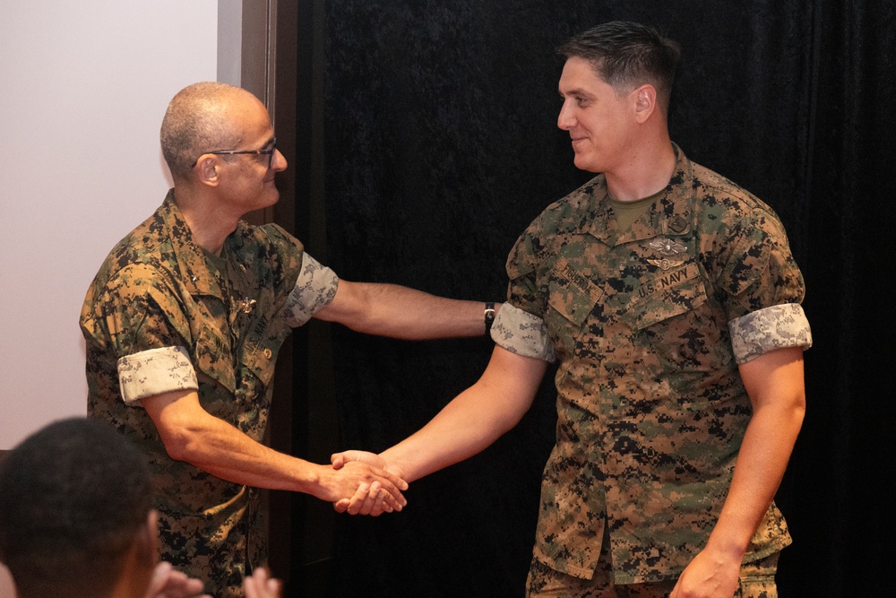 Medical Officer of the Marine Corps visits MCAS Miramar