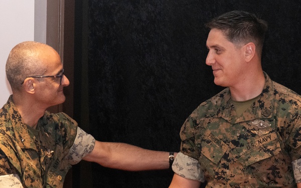 Medical Officer of the Marine Corps visits MCAS Miramar