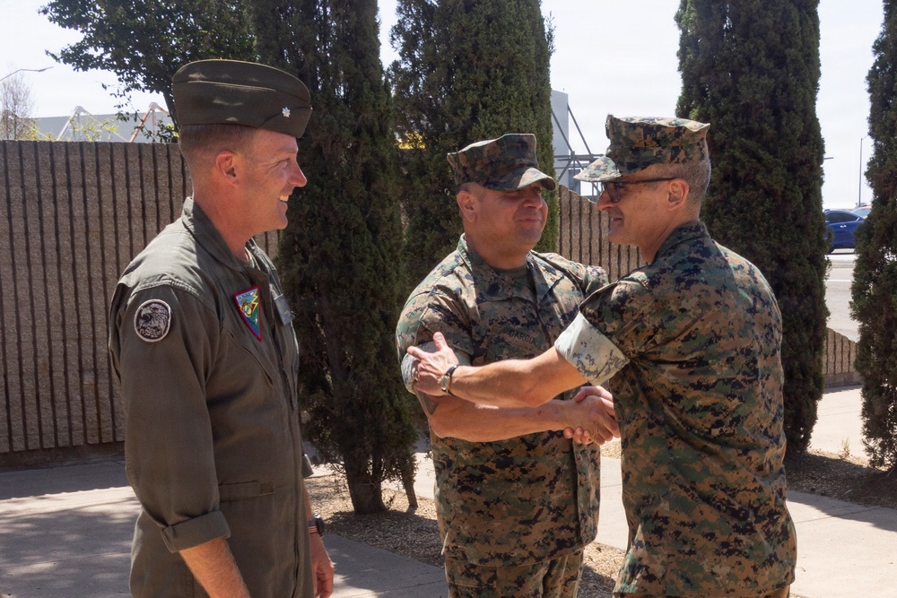 Medical Officer of the Marine Corps visits MCAS Miramar
