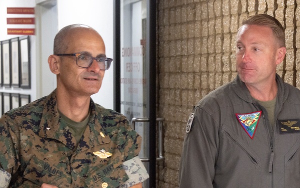 Medical Officer of the Marine Corps visits MCAS Miramar