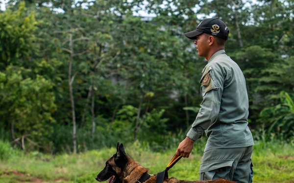 Joint Task Force-Bravo conducts military working dogs bilateral training with Panama’s Policía Nacional