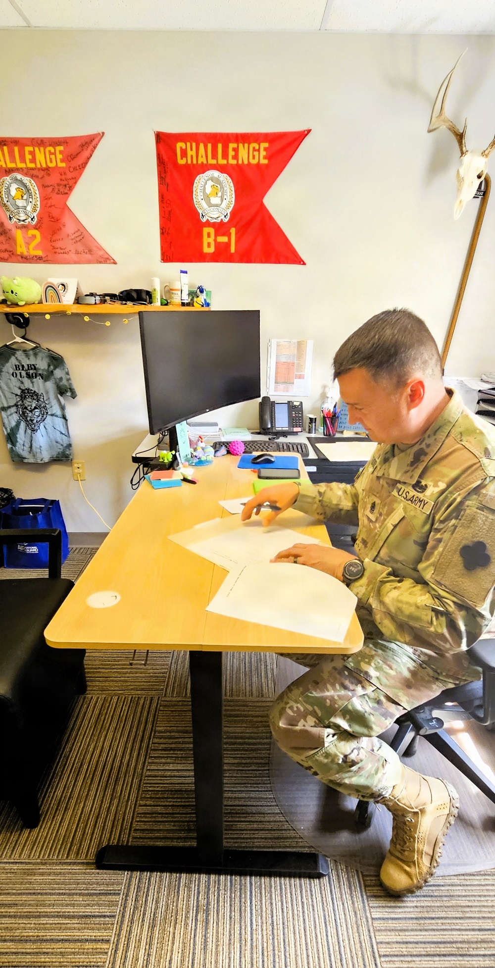 Fort McCoy Garrison supports Wisconsin Challenge Academy cadets through mock interviews