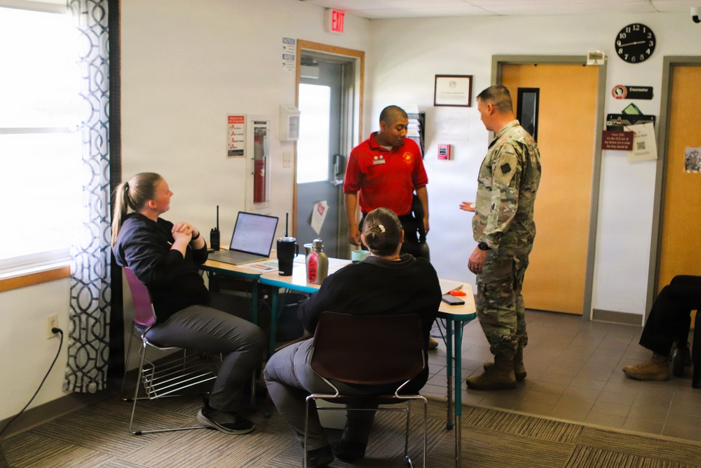 Fort McCoy Garrison supports Wisconsin Challenge Academy cadets through mock interviews